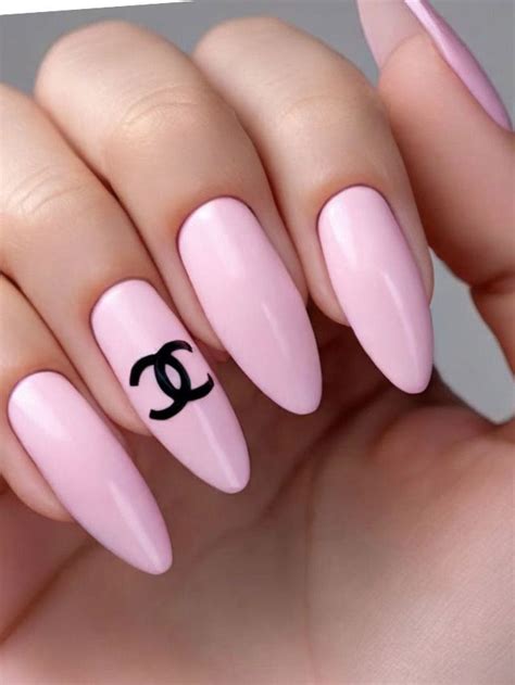 pink chanel nail designs|timeless Chanel nail designs.